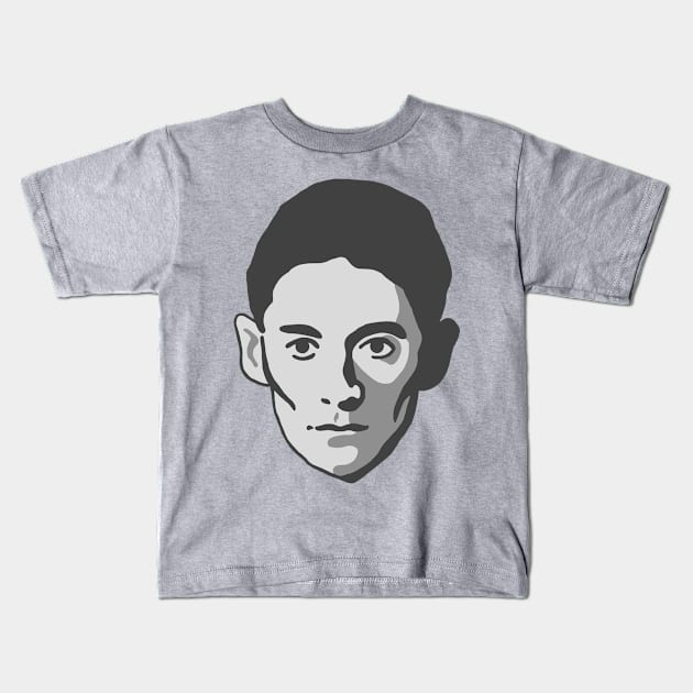 Kafka Classic Kids T-Shirt by Slabafinety